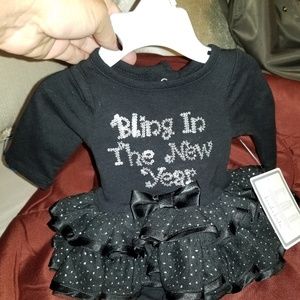 Newborn girls Bling in the New Year